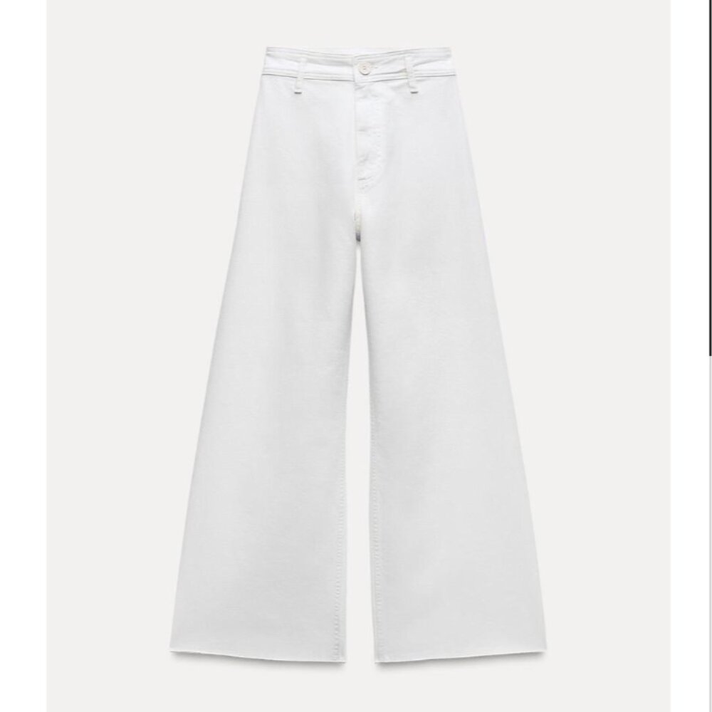 Zara Marine Jeans - White